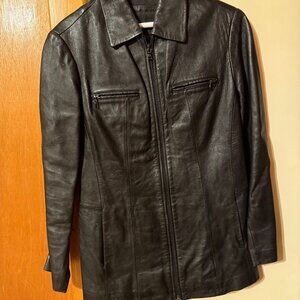 Avanti Black Leather Jacket